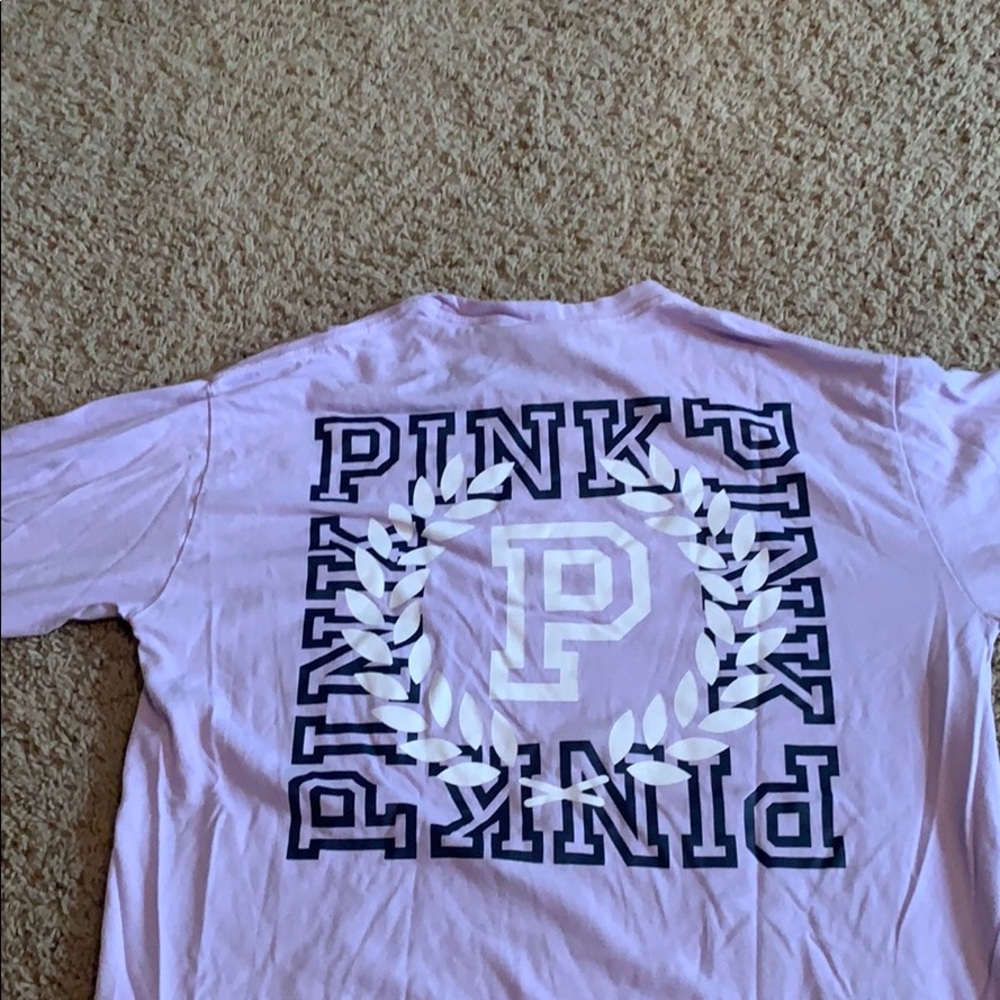 LONG SLEEVE PINK TEE